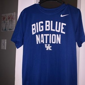 UK Kentucky Wildcats blue Nike dri-fit t-shirt